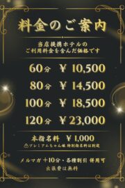 ホテル込み料金案内